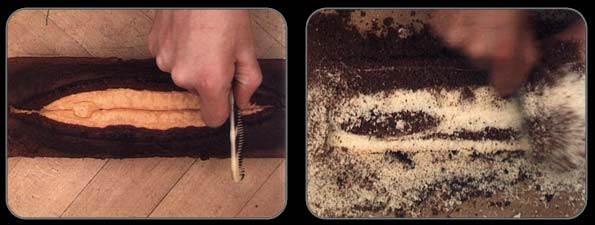 Gek&auml;mmter Marmorkuchen - Stills aus Video
